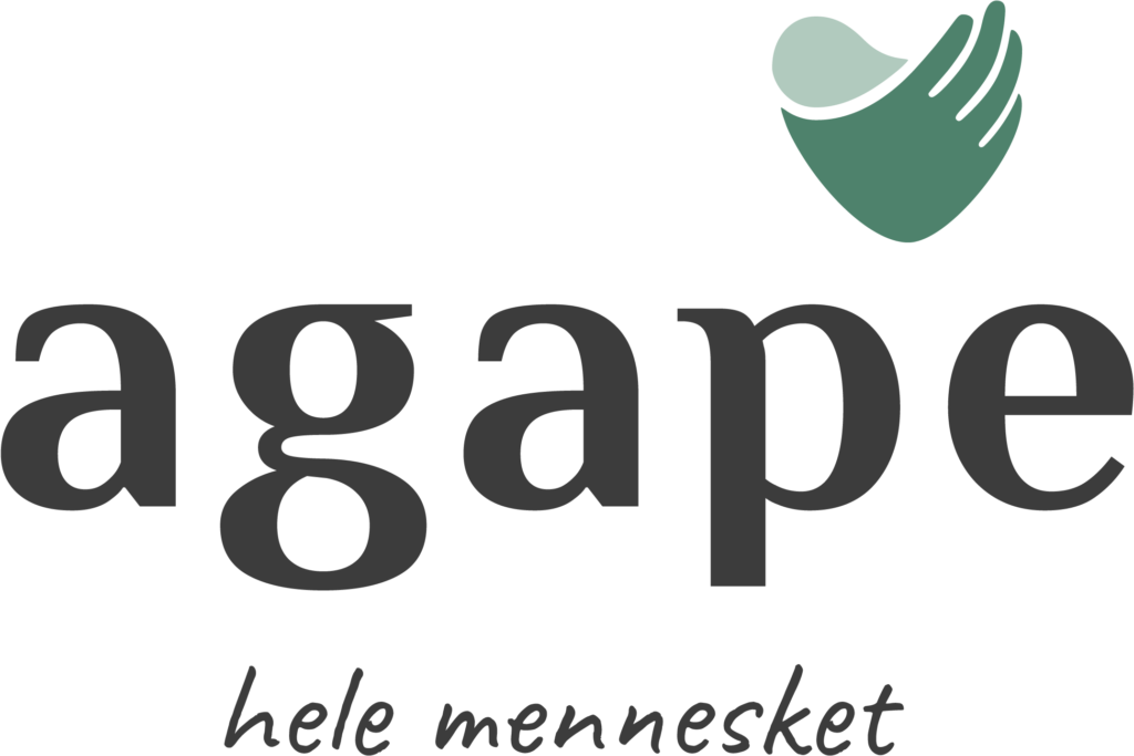 Agape logo — hele mennesket